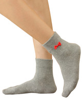 Casual Cotton Bowknot Casual Sock