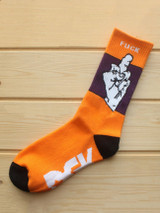 Casual Color Block Stylish Style Short Sock