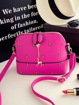 Casual Floral Printed Shell Bag