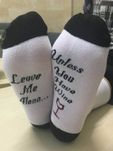 Casual Letters Color Block Sock