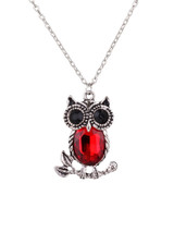 Casual Owl Pendant Necklace