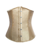 Casual Lace-Up Single Breasted Plain Corset