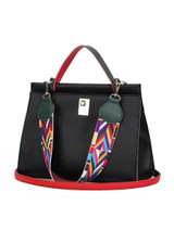 Casual Colorful Ribbon Two Ways Shoulder Bag