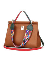 Casual Colorful Ribbon Two Ways Shoulder Bag