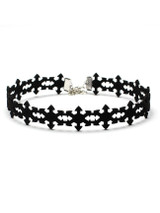 Casual Snow Hollow Out Choker Necklace
