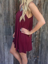 Casual Fashion Over Size Casual Sleeve Less Dress