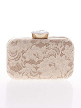 Casual Decorative Lace Evening Clutch Bag