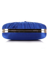 Casual Rhinestone Pleated Chain Evening Clutch Bag