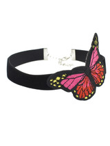 Casual Butterfly Embroidery Choker Necklace Casual Butterfly Embroidery Choker Necklace