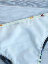 Casual Halter Printed Triangle Bikini