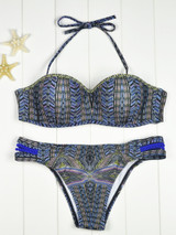 Casual Designed Hot Halter Printed Bikini