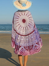 Casual Boho Printed Beach Shawl