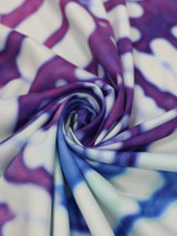 Casual Gradient Snow Dye Round Beach Shawl