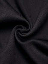 Casual Spaghetti Strap Plain Little Black Cocktail-Dress