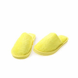 Casual Home Slippers Soft Warm Plush Cotton Pure Color Indoor Shoes