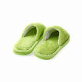 Casual Home Slippers Soft Warm Plush Cotton Pure Color Indoor Shoes