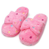 Casual Cute Bowknot Cotton Slippers