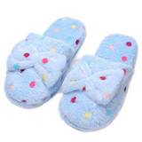 Casual Cute Bowknot Cotton Slippers