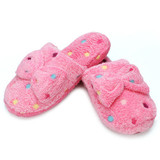 Casual Cute Bowknot Cotton Slippers