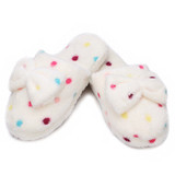 Casual Cute Bowknot Cotton Slippers