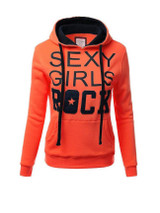 Casual Extraordinary Kangaroo Pocket Color Block Letters Printed Hoodie