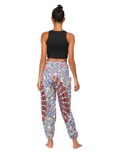Fashion 2 Colors Elastic Waist Wide Leg Casual Pants