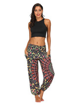 Fashion 2 Colors Elastic Waist Wide Leg Casual Pants