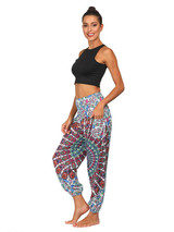 Fashion 2 Colors Elastic Waist Wide Leg Casual Pants