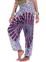 Fashion 2 Colors Elastic Waist Wide Leg Casual Pants