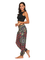 Fashion 2 Colors Elastic Waist Wide Leg Casual Pants