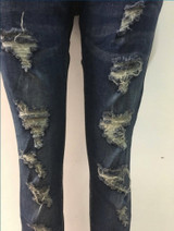 Casual Fashion Denim Wash Overall Women Jeans Jumpsuit Long Pants Rompers Sexy Jumpsuit