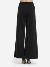 Casual Men's Loose Fitting Plain Side Split Casual-pants