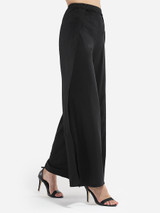 Casual Men's Loose Fitting Plain Side Split Casual-pants