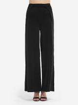Casual Men's Loose Fitting Plain Side Split Casual-pants