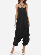Casual Plain Loose Fitting Modern Awesome Jumpsuits