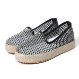 Casual Hollow Out Slip On Platform Casual Shoes