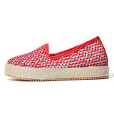 Casual Hollow Out Slip On Platform Casual Shoes