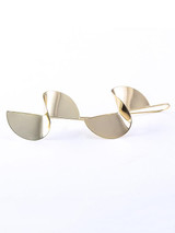 Simple Twisting Alloy Earrings
