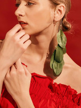 Feather Bohemia Tasseled Earrings