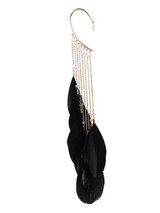 Feather Bohemia Tasseled Earrings