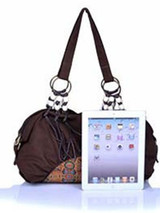Canvas Tasseled Zipper Tote Bag