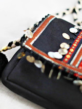 Bohemia Tasseled&Sequined Decorated Sling Bag