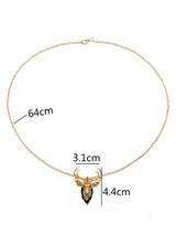 Vintage Bohemia Elk Necklaces Accessories