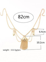 Sexy Bohemia Carving Tassels Waist Chain Accessories
