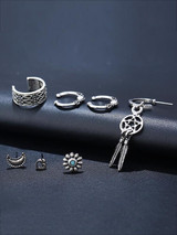 Multi Shape Alloy Earring Accessories