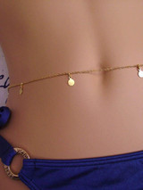 Sexy Bohemia Sheet Copper Waist Chain Accessories