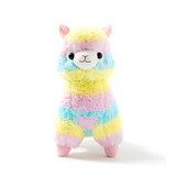 Rainbow Alpaca Plush Toy