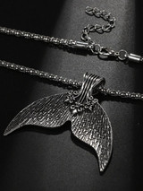 Vintage Dolphin Necklace Accessories