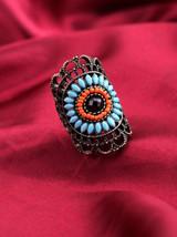 Pretty Vintage Hollow Beads Rings Accessories