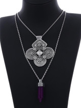Pretty Flower Pattern Necklaces Accessories